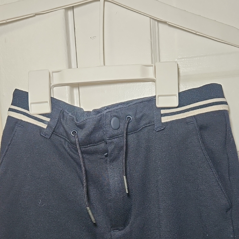 Zara Kids Navy Joggers with White Stripes - Picture 4 of 4